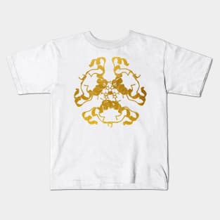 Insulin Structure Kids T-Shirt